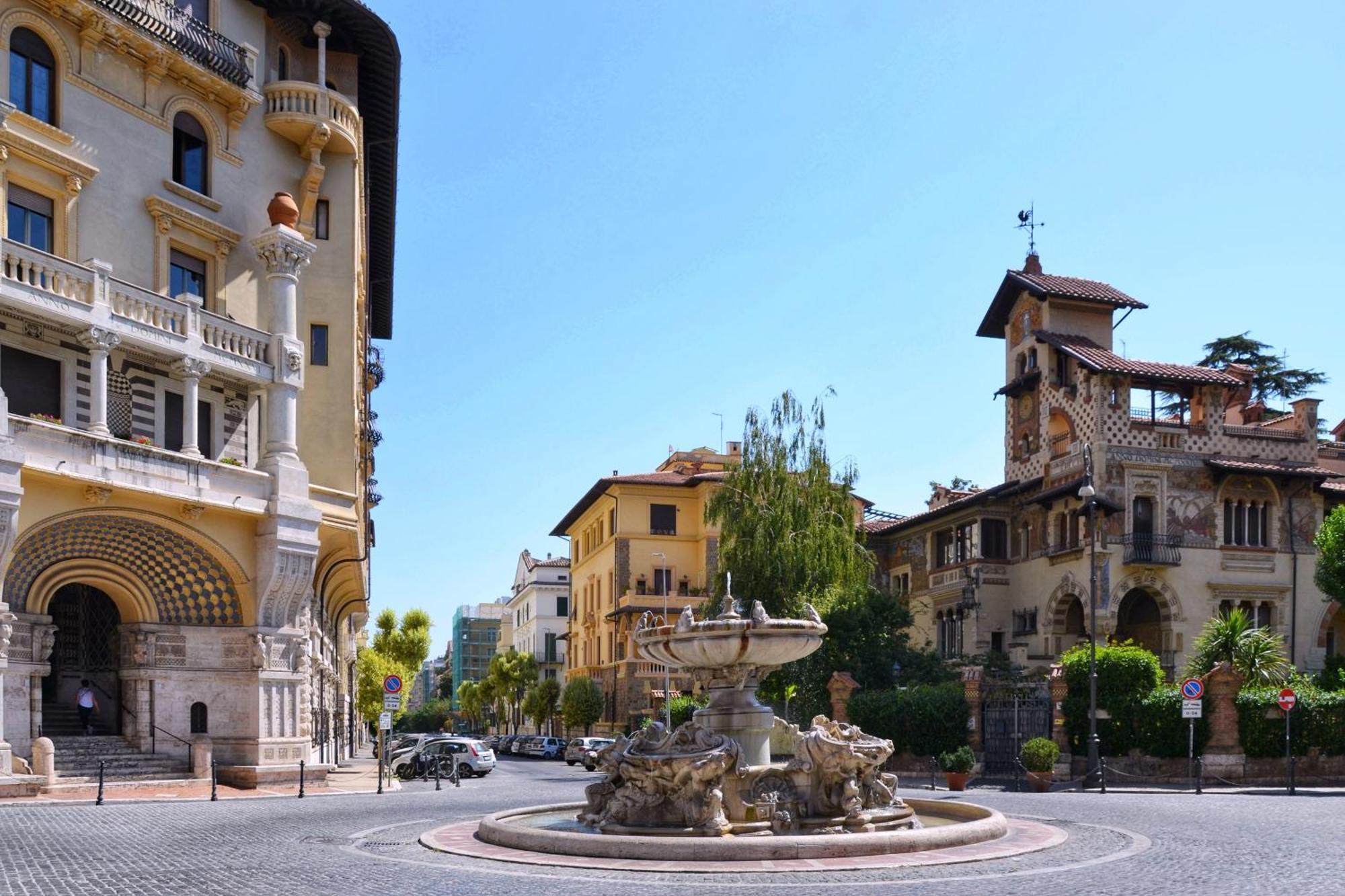 Apartmán Casa Coppede Řím Exteriér fotografie